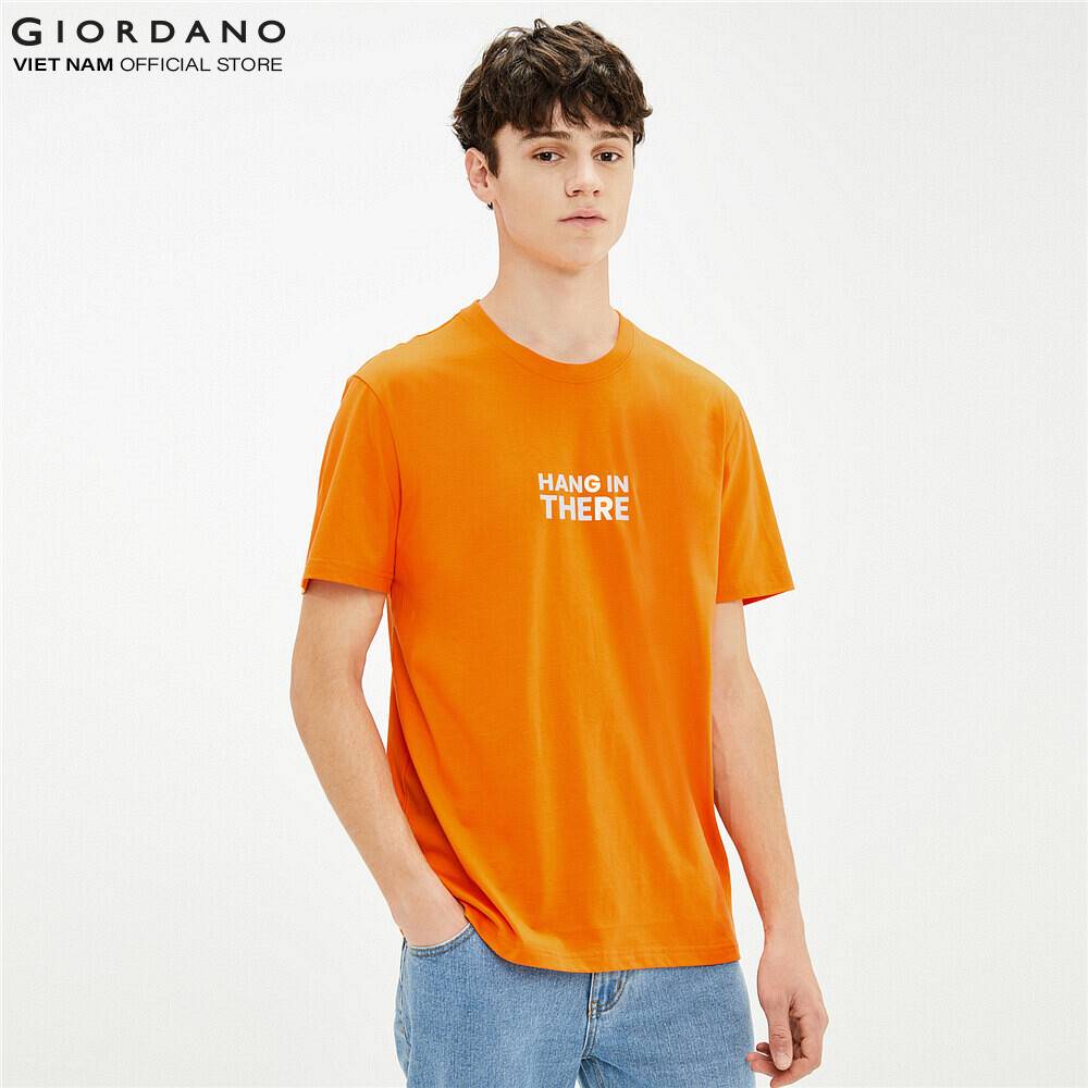 Áo Thun Ngắn Tay Cổ Tròn Nam Giordano 01091208