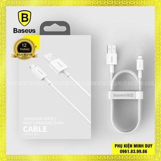 Cáp sạc dữ liệu cho lphone Baseus Superior Series Fast Charging Data Cable USB to Iphone 2.4A