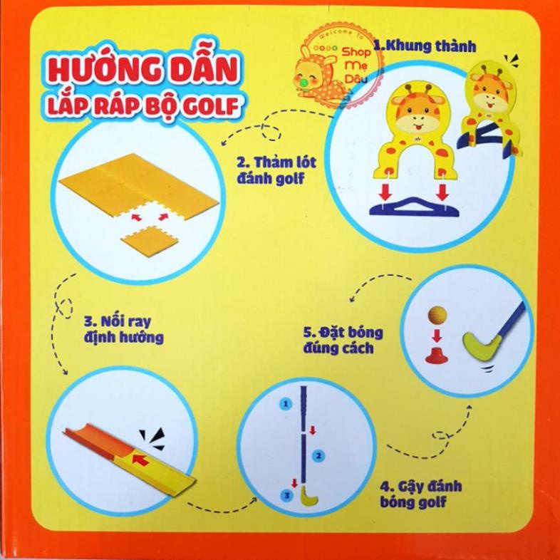 Bộ đánh Golf Hươu Grow cho bé