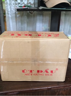 Mứt gừng Huế Út Đẩu (500gr)