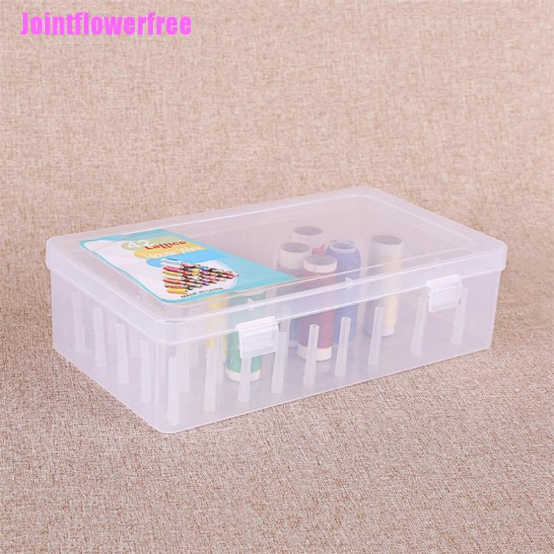 Hộp đựng cuộn chỉ may chia 42 chỗ tiện dụng