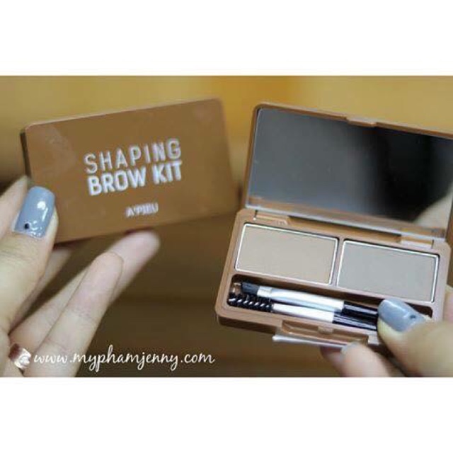 SET BỘT TÁN CHÂN MÀY A’PIEU SHAPING BROW KIT