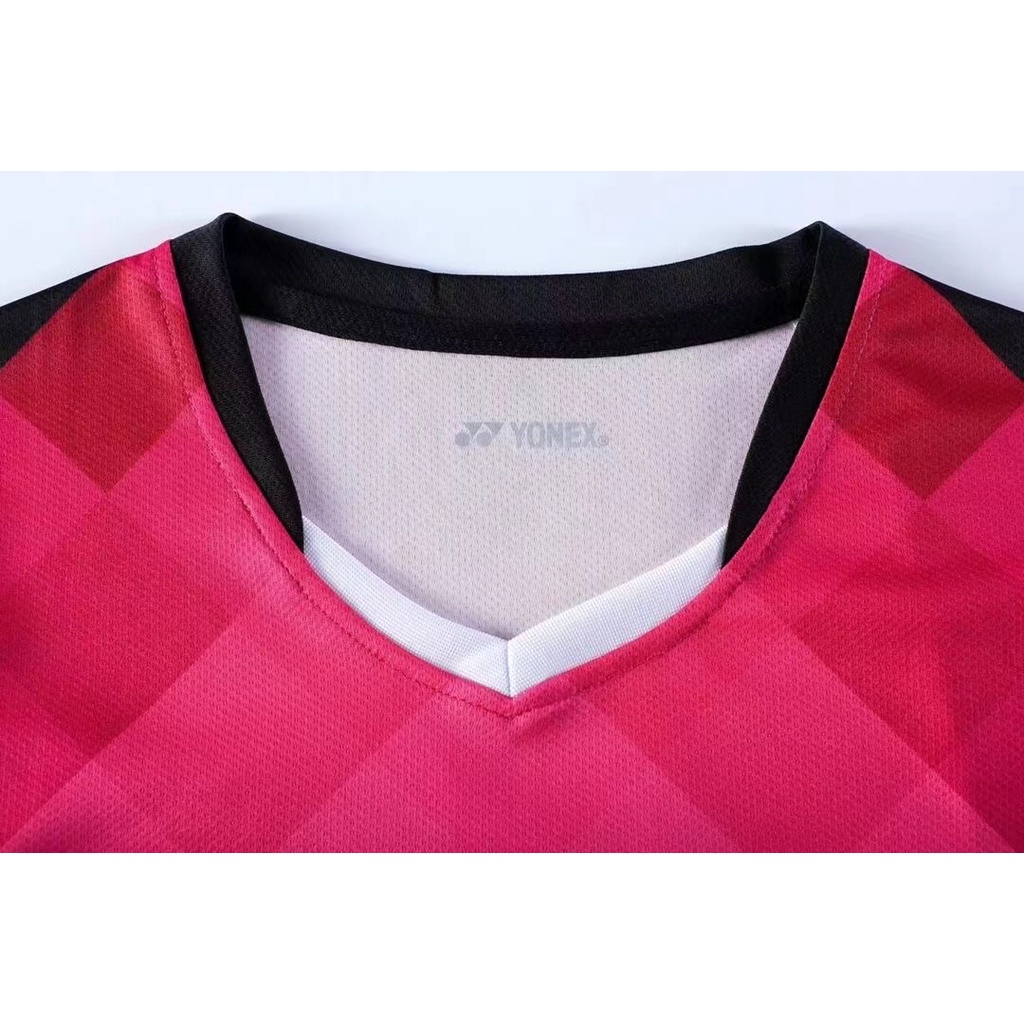 Áo Thun Cầu Lông Tay Ngắn Yonex Thoáng Khí Phong Cách Hàn Quốc Cho Nam Và Nữ