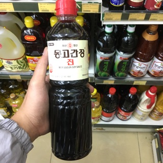 NƯỚC TƯƠNG, XÌ DẦU MONGGO JIN HÀN QUỐC 900ML Giá tốt