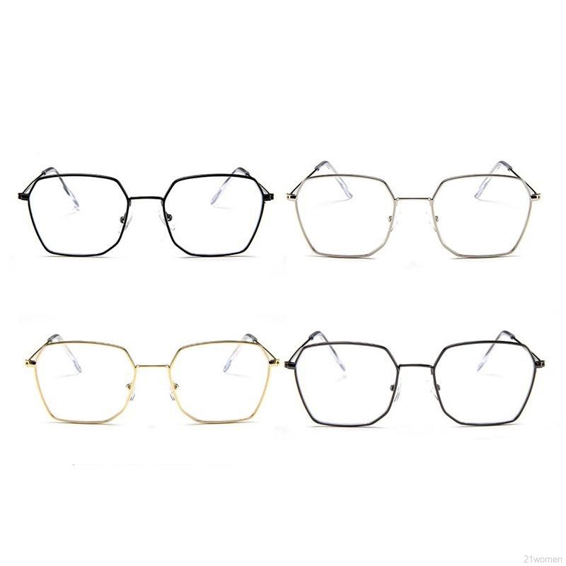 Kính mắt thời trang gọng vuông màu trong suốt cho nữ | BigBuy360 - bigbuy360.vn