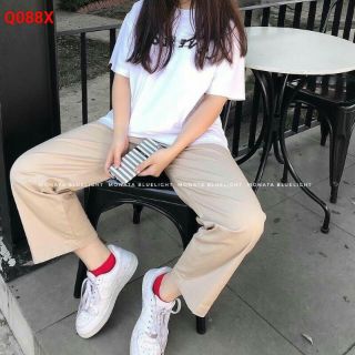 QUẦN KAKI ỐNG SUÔNG UNISEX NAM NỮ
