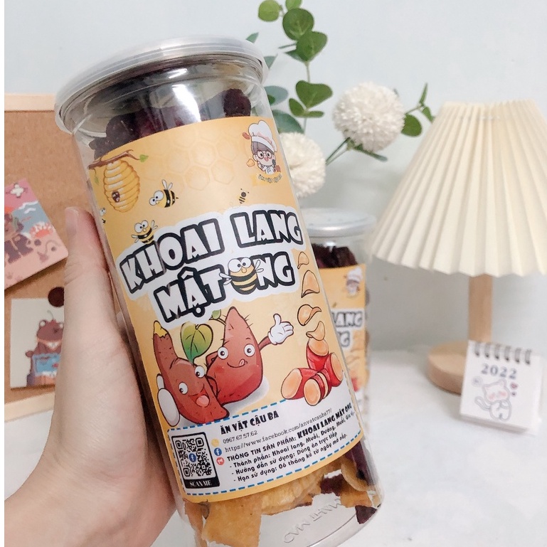 Khoai Lang Mix 2 Vị Sấy Mật Ong Vàng Tím Giòn Vừa Ngon Vừa Rẻ  | Ăn Vặt Cậu Ba | Ăn Vặt