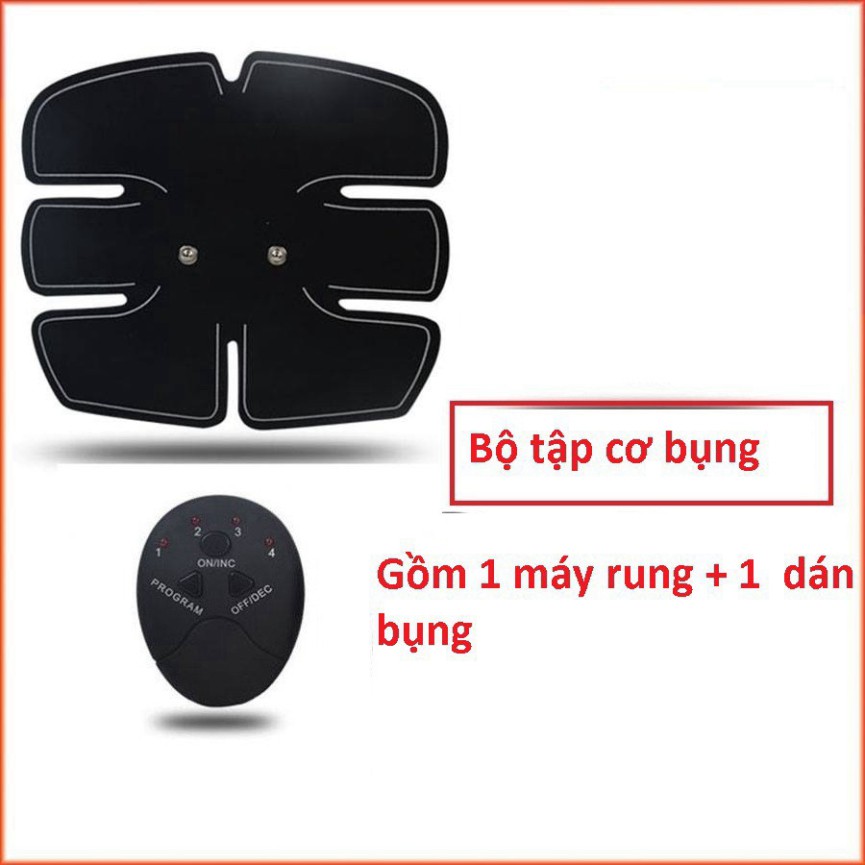 [Hàng Chính Hãng] Máy Tập Cơ Bụng 6 múi EMS SMART FITNESS ( bộ 3 sản phẩm 1 bụng 2 tay) - Bảo Hành 12 Tháng