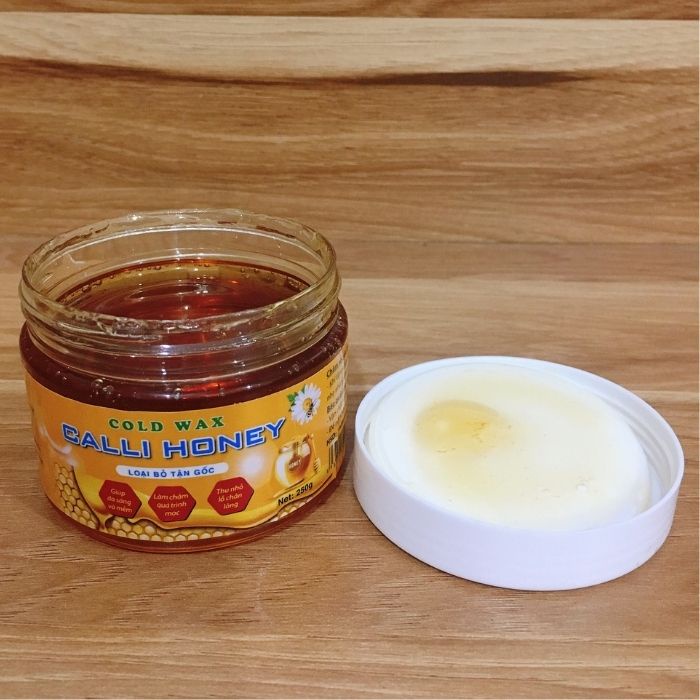 Wax triệt lông chân/tay/nách/bikini tận gốc an toàn cho da Calli Honey - WCH