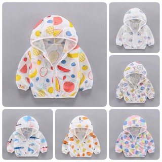 Áo chống nắng cho bé trai bé gái 8-20kg, sợi tre chống nắng tốt cho bé