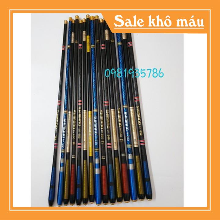 [Sale khô máu] [thanh lý] cần câu tay shimano 5h 3m6,4m5,5m4,6m3