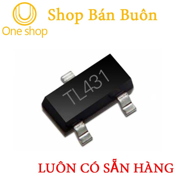 TL431 SOT-23 TRANS 0,1A 40V Mới