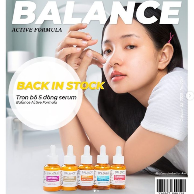 Tinh Chất Dưỡng Da Balance Active Formula Vitamin C Power Serum 30ml