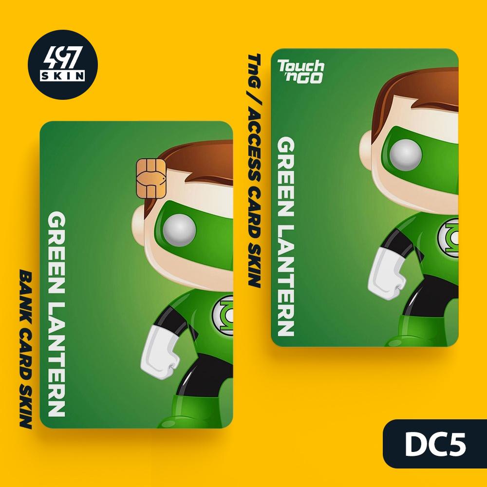 Skin Card DC Superheroes  - Miếng Dán ATM, Thẻ Xe, Thẻ Từ, Thẻ Chung Cư - Chất Liệu Chống Xước - Chống Nước