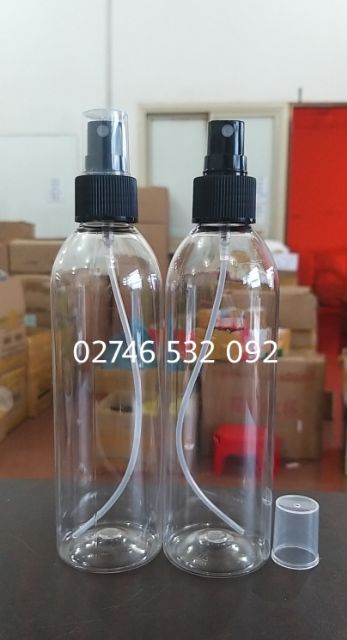 Chai Nhựa Trong Xịt Phun Sương 250ml và 500ml