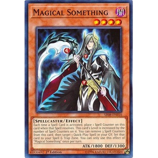 Thẻ bài Yugioh - TCG - Magical Something / SR08-EN010'
