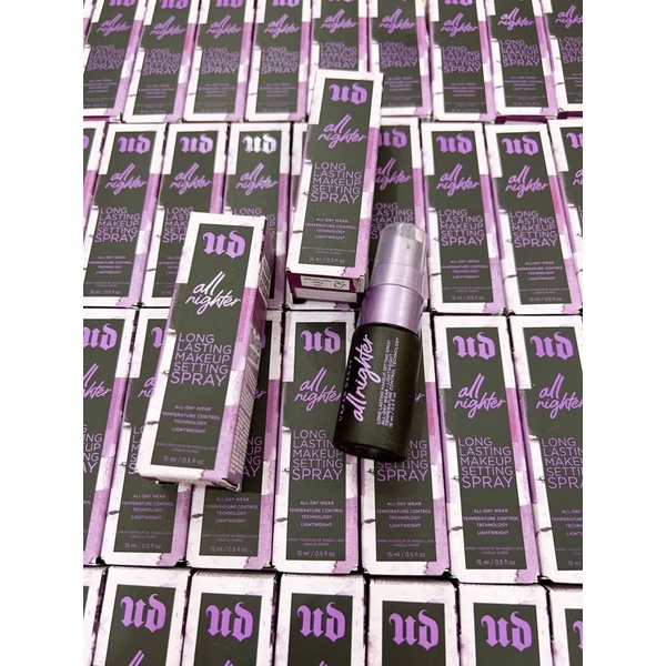 Xịt khoáng khoá nền Urban Decay All Nighter Makeup Setting Spray 15ml - 118ml