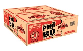 Phở gà Đệ Nhất 65g thùng 30 gói
