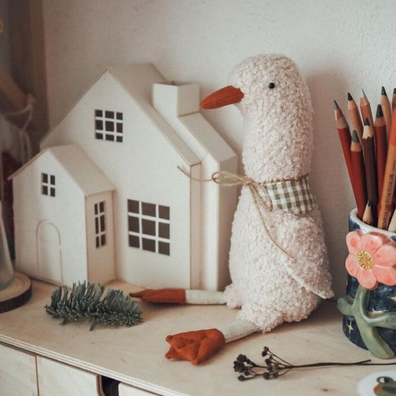 Thú Bông Gà Chicken 2022 KAMIMI Organic style Hàn Quốc