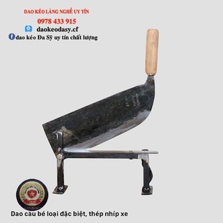 Dao cầu thái thuốc, thái nấm linh chi loại bé siêu sắc, thép nhíp xe ( Đồ Gia Dụng SK )