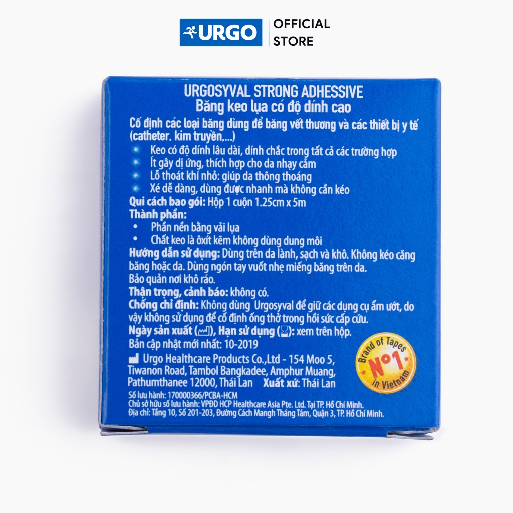 Băng kẹo lụa Urgosyval