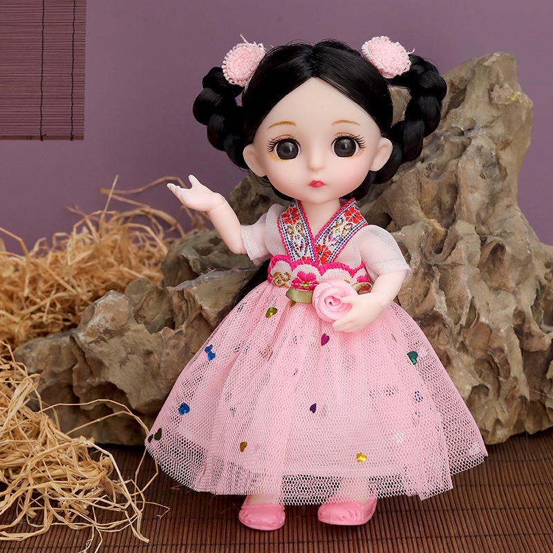 Búp bê công chúa 16cm đồ chơi dễ thương cho bé
