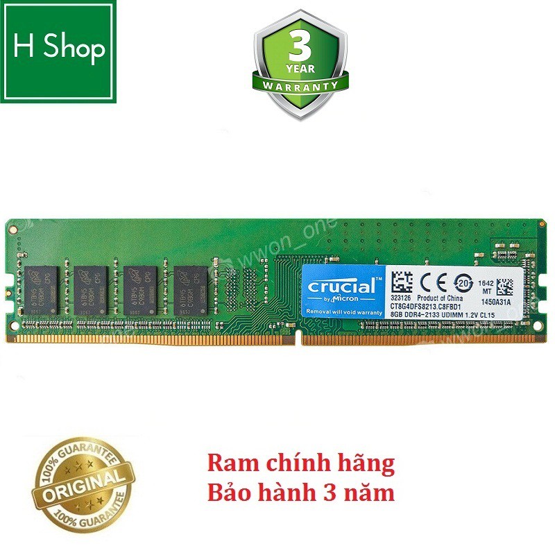 Ram DDR4 (PC4) 16gb, 8gb, 4gb bus 2666, 2400 và 2133, ram zin máy đồng bộ siêu bên và ổn định, bảo hành 3 năm