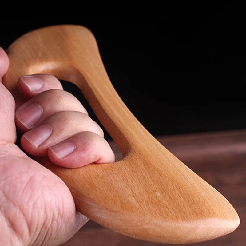 Dụng Cụ Cạo Gió Mát Xa Lưng Bằng Gỗ Chuyên Dụng