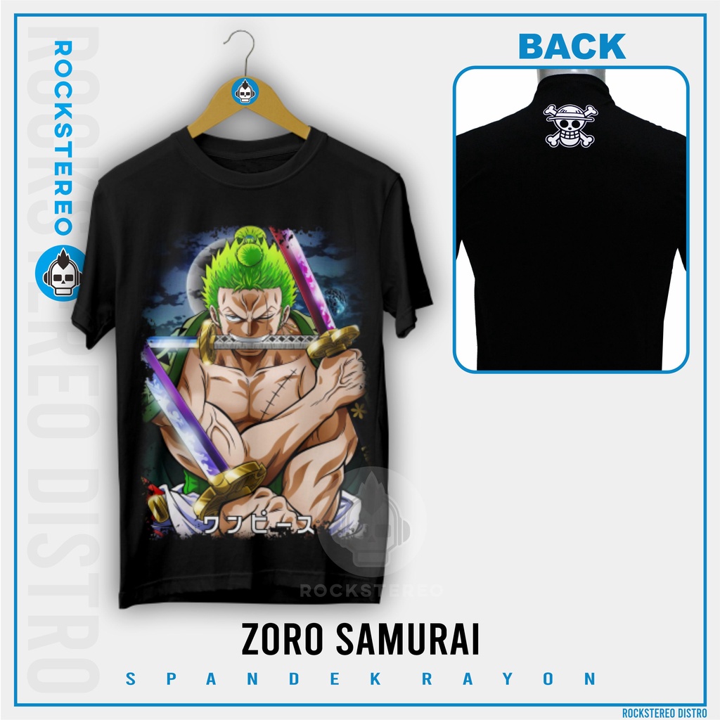 Áo Thun In Hình Anime ONE PIECE / LUFFY / SANJI / SNAKEMAN / GEAR 4 - ZORO SAMURAI WANO