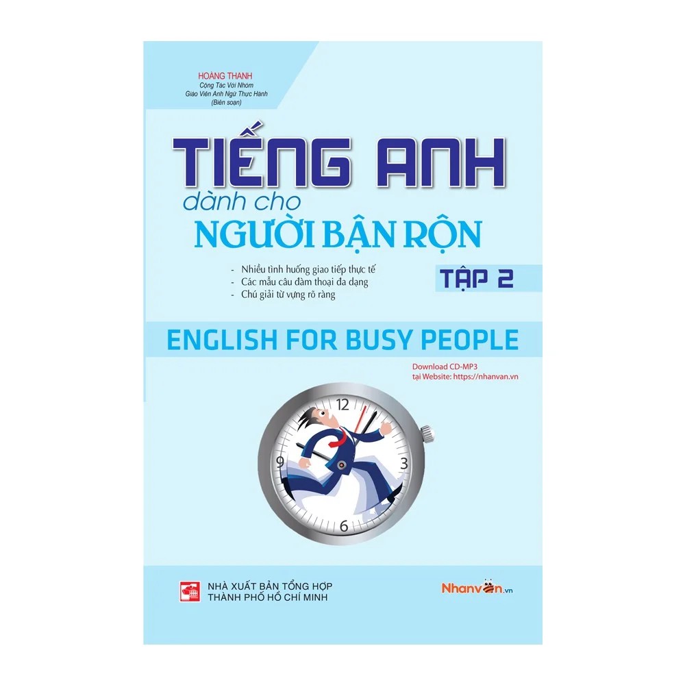 Sách - Tiếng Anh Dành Cho Người Bận Rộn - English For Busy People - Tập 2 - Download CD