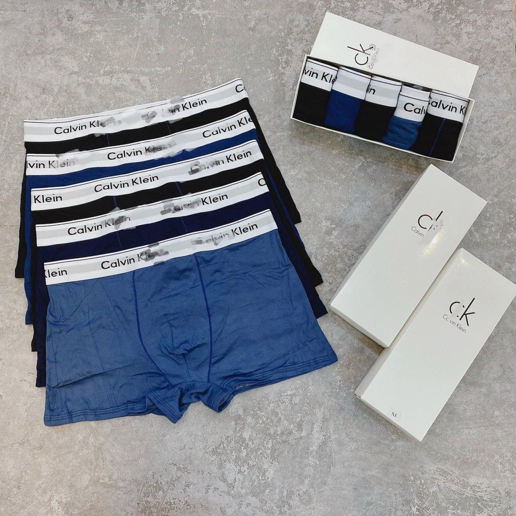 Quần lót nam thun lạnh boxer thông hơi thoáng khí co dãn bốn chiều cao cấp Quần sịp nam đùi ck