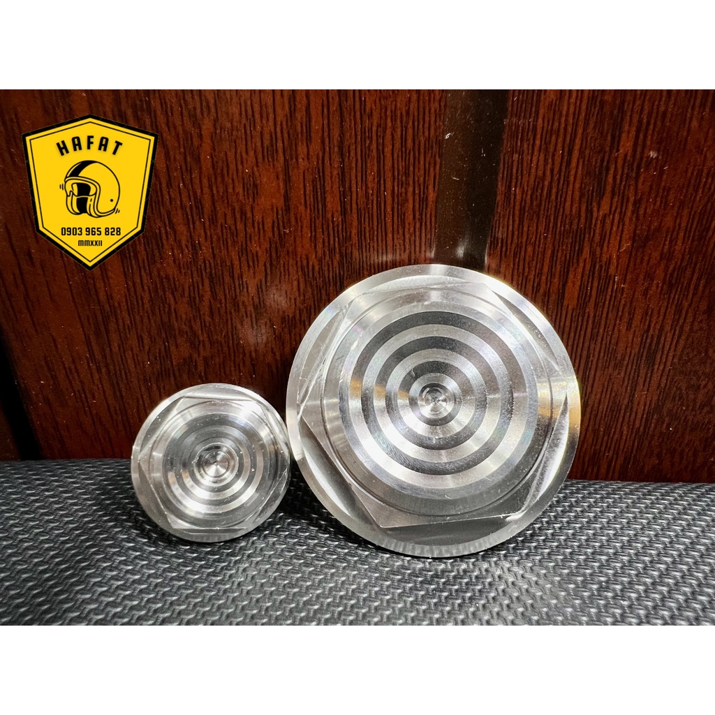 Ốc Mâm Lửa - Ốc Nắp Nhớt - Salaya Inox 304 Mẫu G3 Và Thái Cho Các Dòng Xe Yamaha - Honda