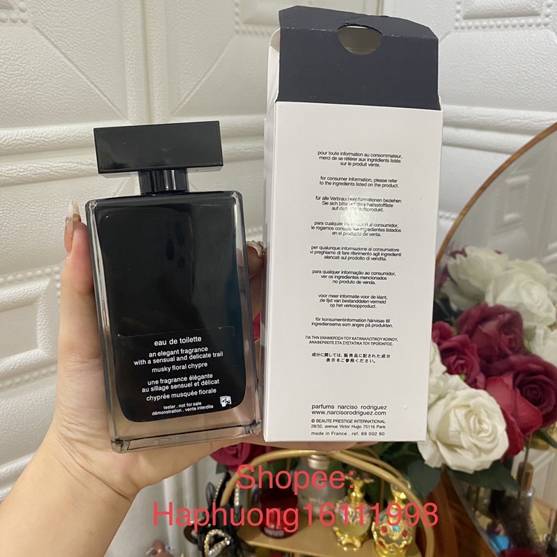 Nước hoa Narciso Rodriguez Đen For Her EDT bản Tester