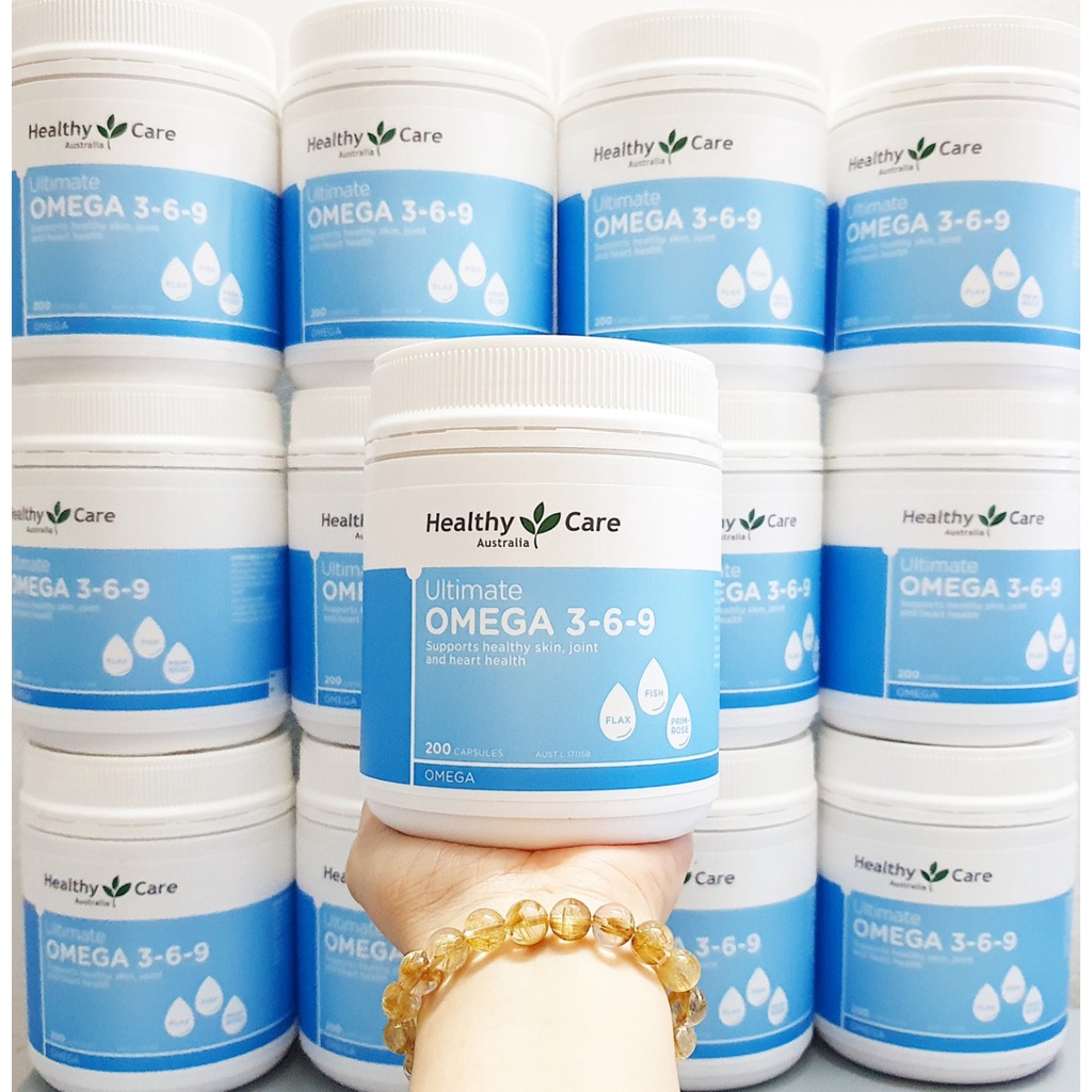 Viên uống Healthy Care Ultimate Omega 369 chai 200 viên từ úc