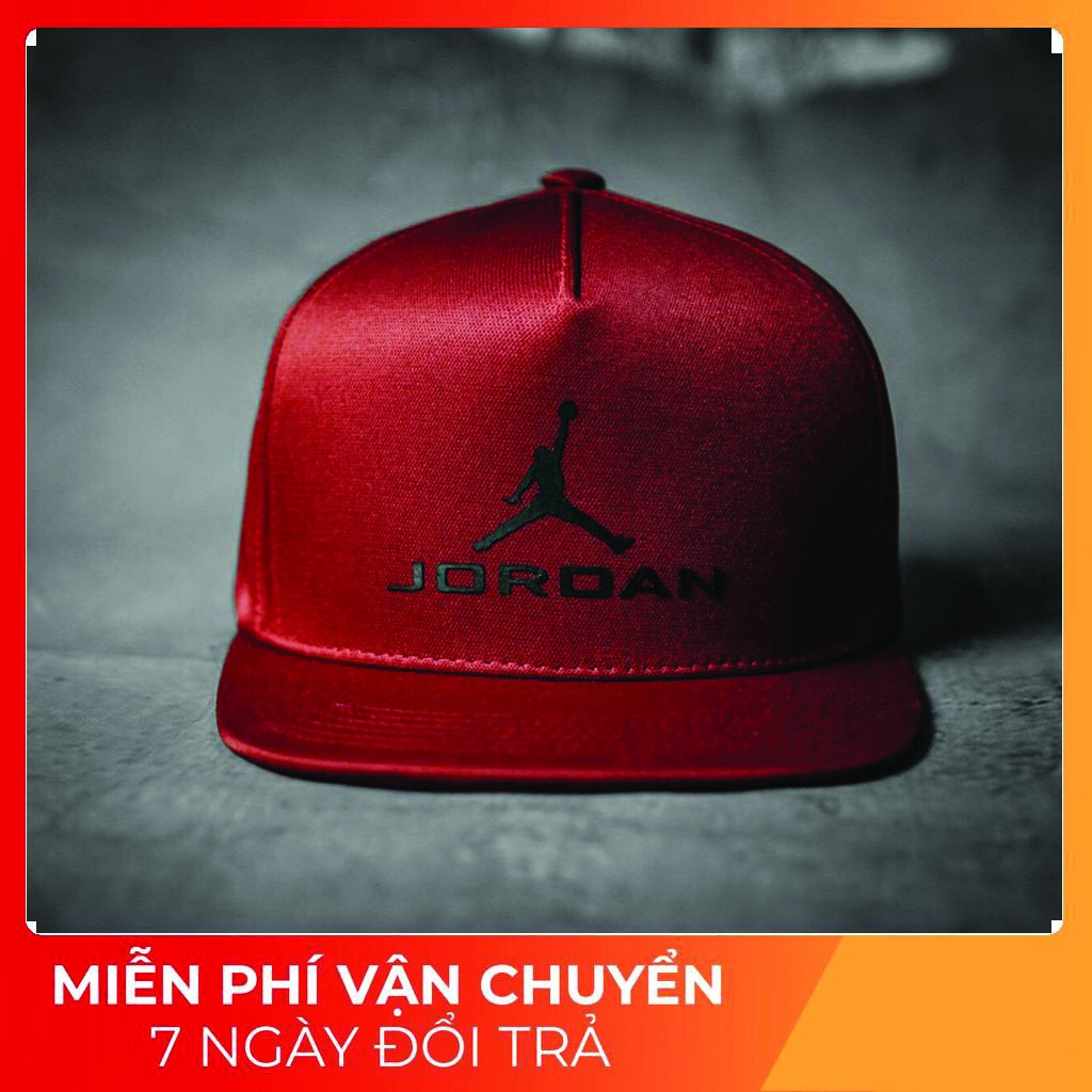 [FREESHIP 3 NGÀY] Nón snapback Jordan màu đỏ đen, hàng cao cấp vnxk