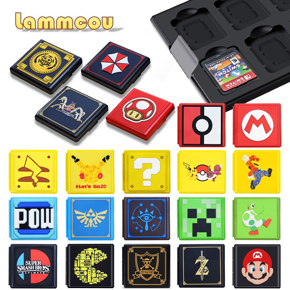 Hộp đựng bảo vệ phụ kiện trò chơi LAMMCOU thiết kế di động thích hợp cho NS Switch