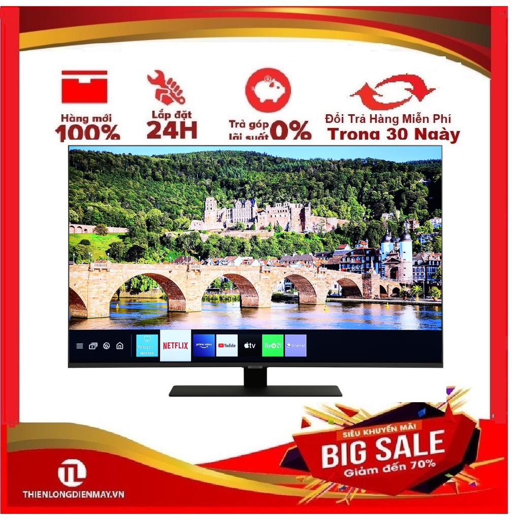 QA50Q80A MIỄN PHÍ CÔNG LẮP ĐẶTSmart Tivi QLED 4K 50 inch Samsung QA50Q80A Mới 2021