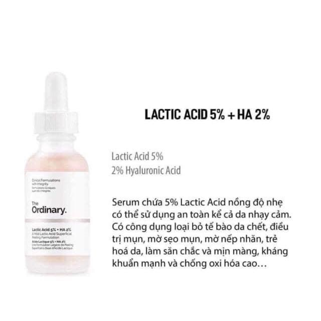 Serum Latic Acid The Ordinary