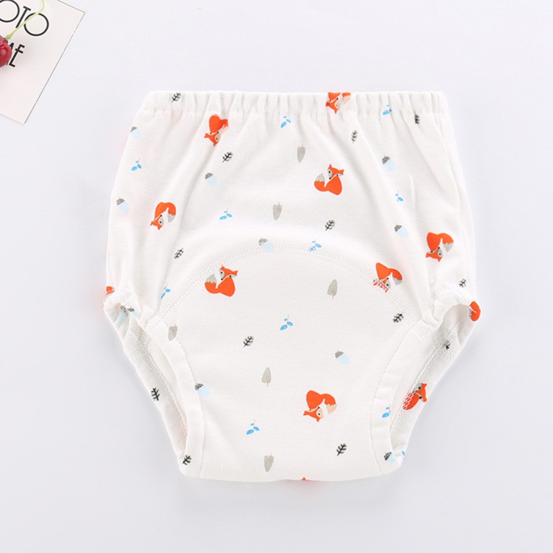 Bộ 7 Quần Tã Vải Cotton Chống Thấm Nước Có Thể Giặt Sạch Cho Bé