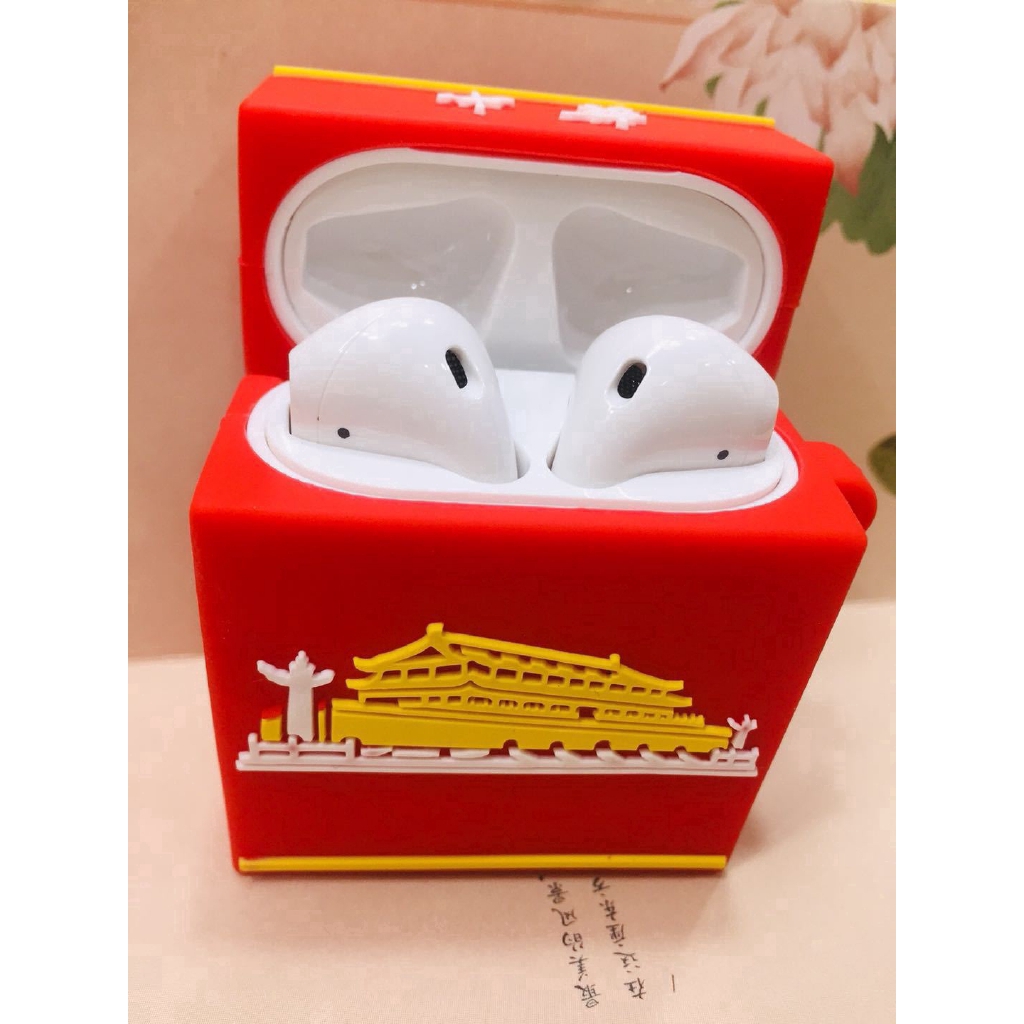 Vỏ Bảo Vệ Hộp Đựng Tai Nghe Airpods 1 / 2 Hình Hộp Thuốc Lá Độc Đáo