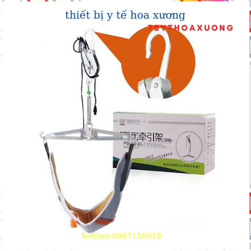 Đai Kéo Giãn Đốt Sống Cổ - Hỗ Trợ Trị Thoái Hóa Cổ Đau Mỏi Cổ