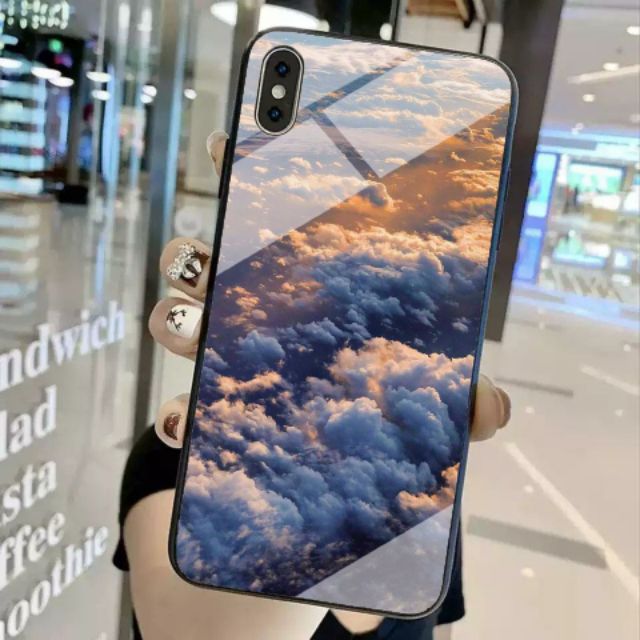 Ốp Lưng Kính Cường Lực / Case Chống Vỡ Dành Cho 13ProMax 12ProMax 11ProMax X XSMAX Fukishop