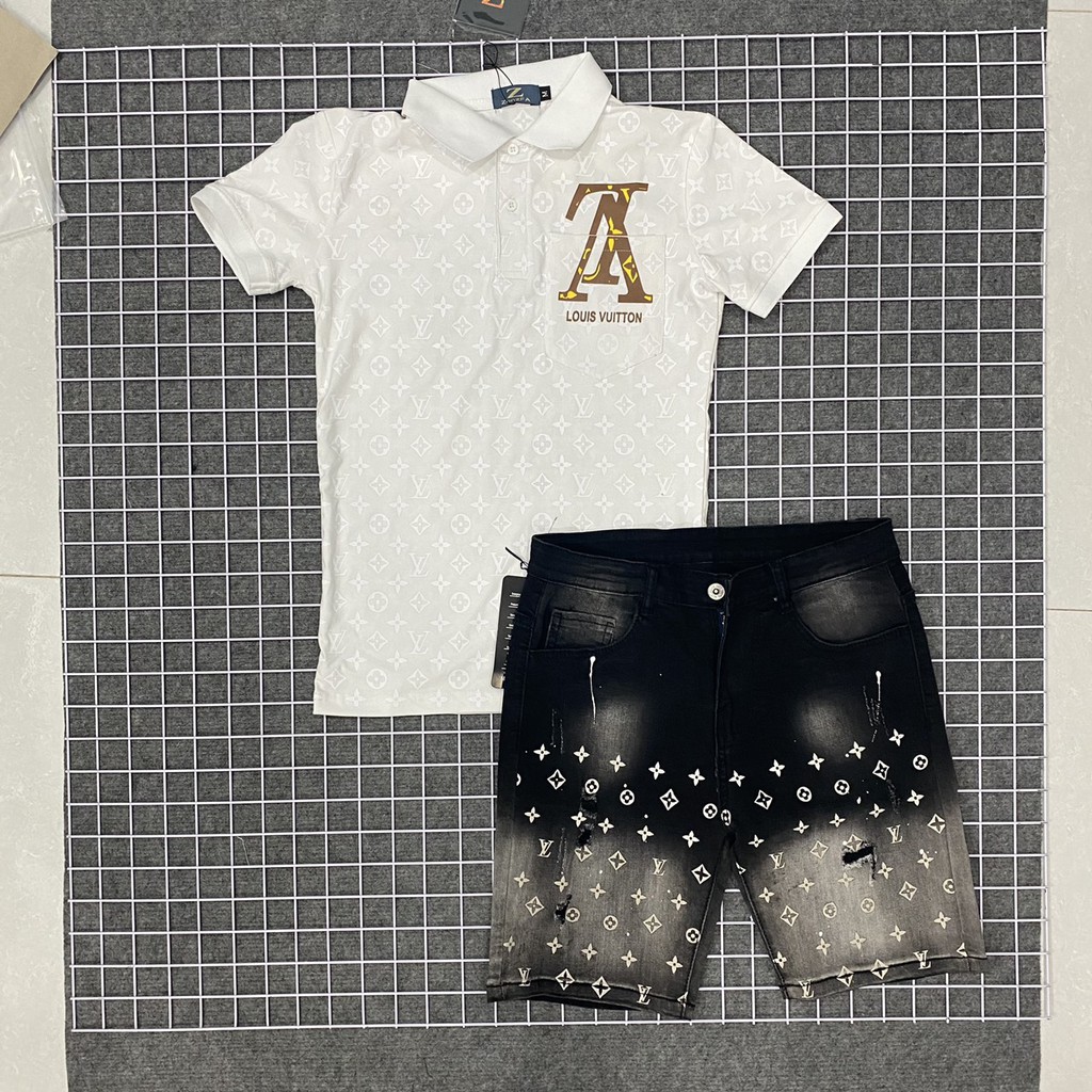 Quần short jean nam DSQ đen rách thêu logo vẩy sơn chất bò form body mẫu mới nhiều màu cao cấp AHFASHION | BigBuy360 - bigbuy360.vn