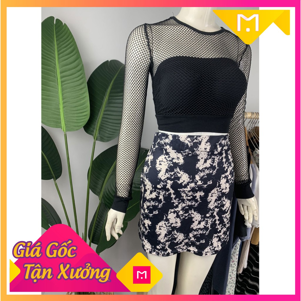 Chân Váy Họa Tiết Loang Chân Váy Chữ A Dáng Ngắn Phong Cách Hàn Quốc HH110 | BigBuy360 - bigbuy360.vn