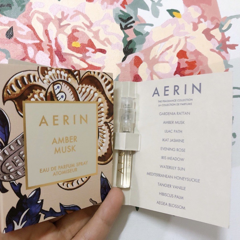 🌱 Vial Mẫu thử nước hoa Amber Musk AERIN LAUDER