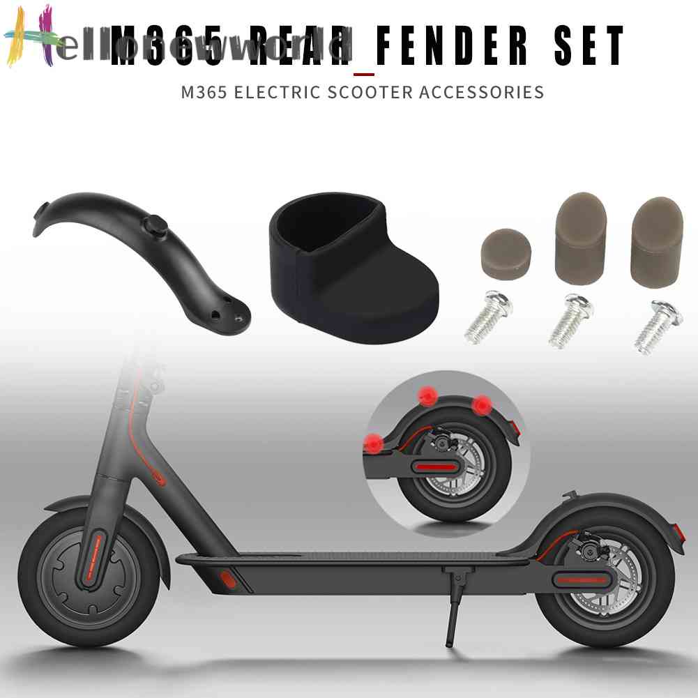 FENDER Bộ Tấm Chắn Bùn Sau Cho Bánh Xe Scooter Điện M365