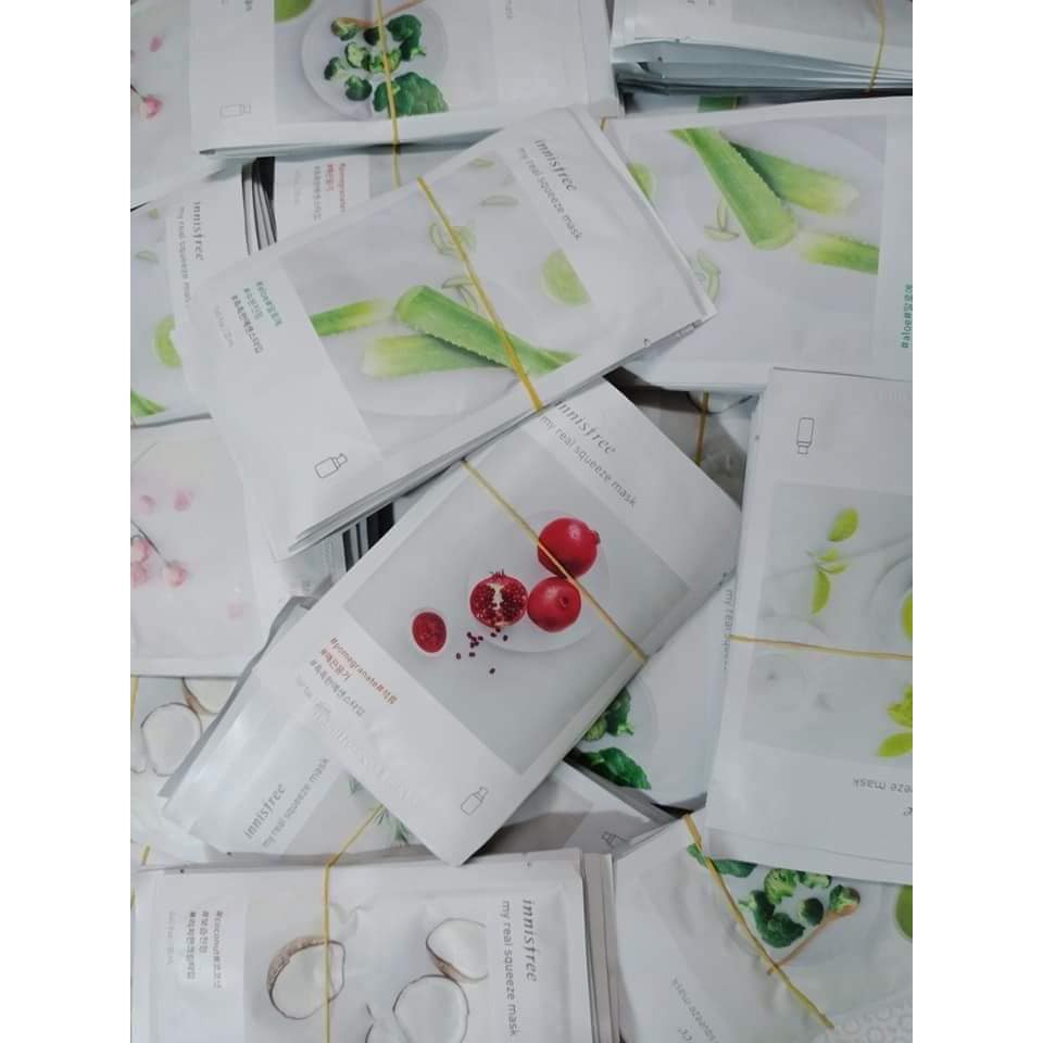 Mặt nạ giấy innisfree đủ loại