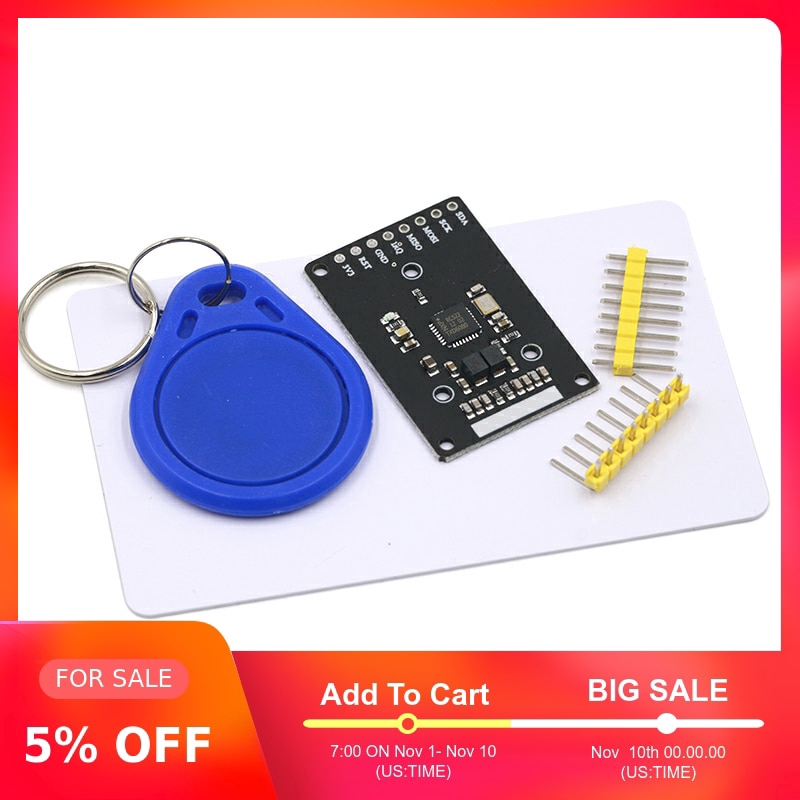 Mô Đun Rfid Rc522 S50 13.56 Mhz 6cm Cho Arduino Uno 2560 | BigBuy360 - bigbuy360.vn