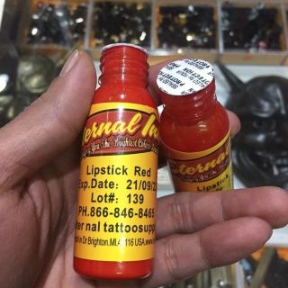 Mực tập xăm Eternal màu Đỏ 30ml