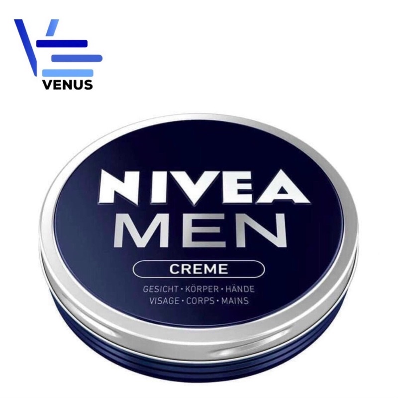 Kem dưỡng da toàn thân Nivea Men Creme cho nam 30ml ( Mẫu mới - Nội địa Germany - Đức )